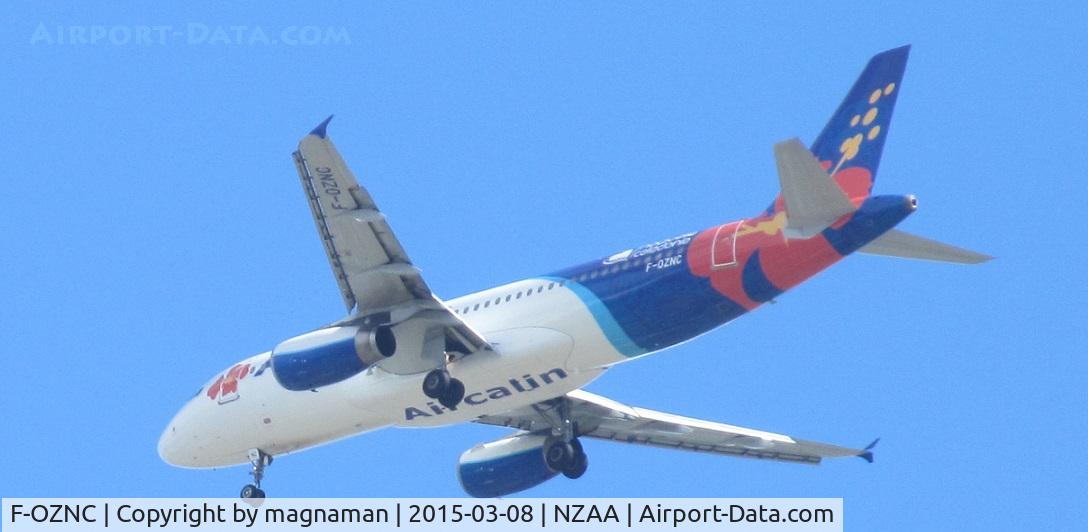 F-OZNC, 2008 Airbus A320-232 C/N 3547, shortish finals - NZAA