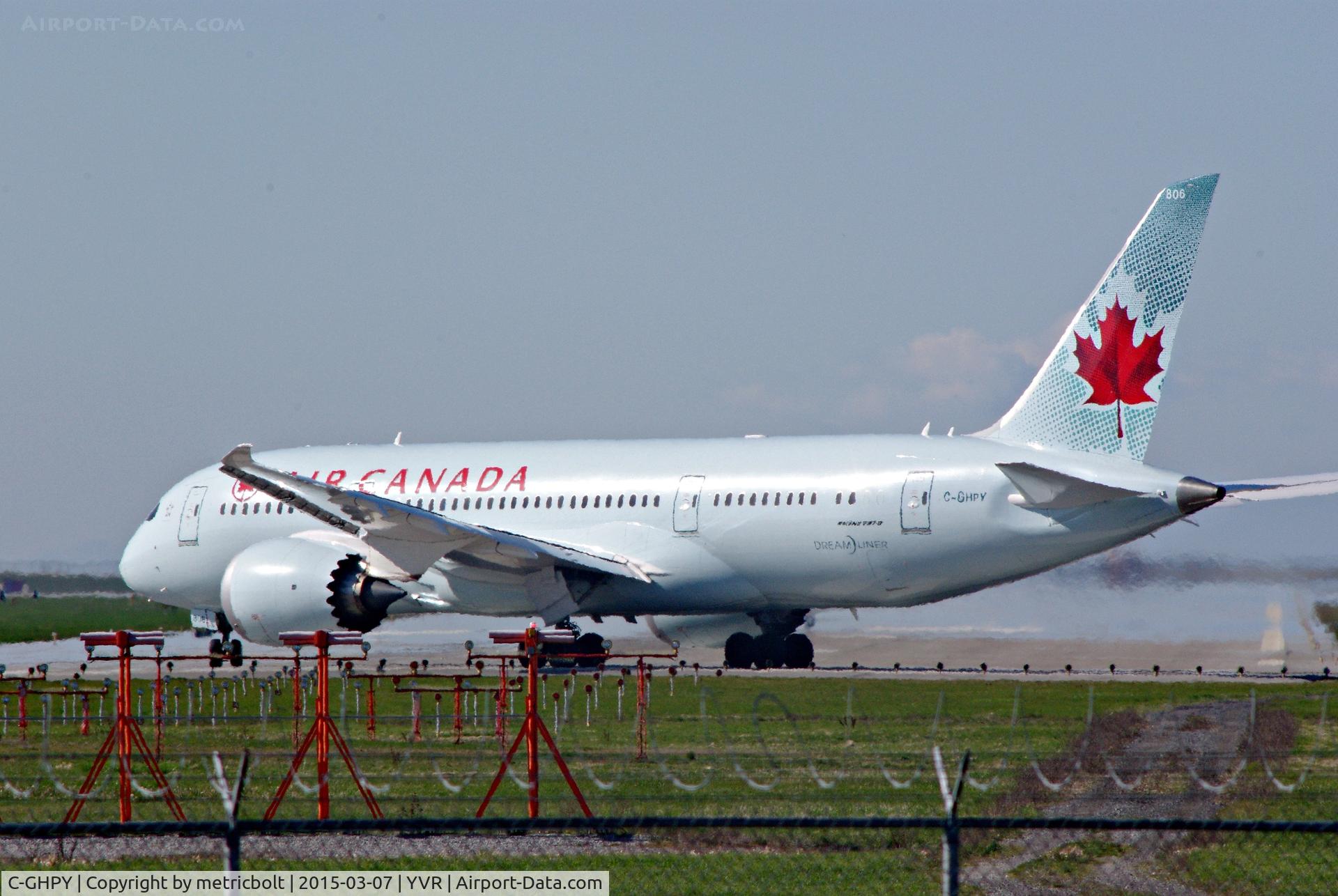 C-GHPY, 2014 Boeing 787-8 Dreamliner C/N 35262, Departure to PVG(Shanghai Pudong)