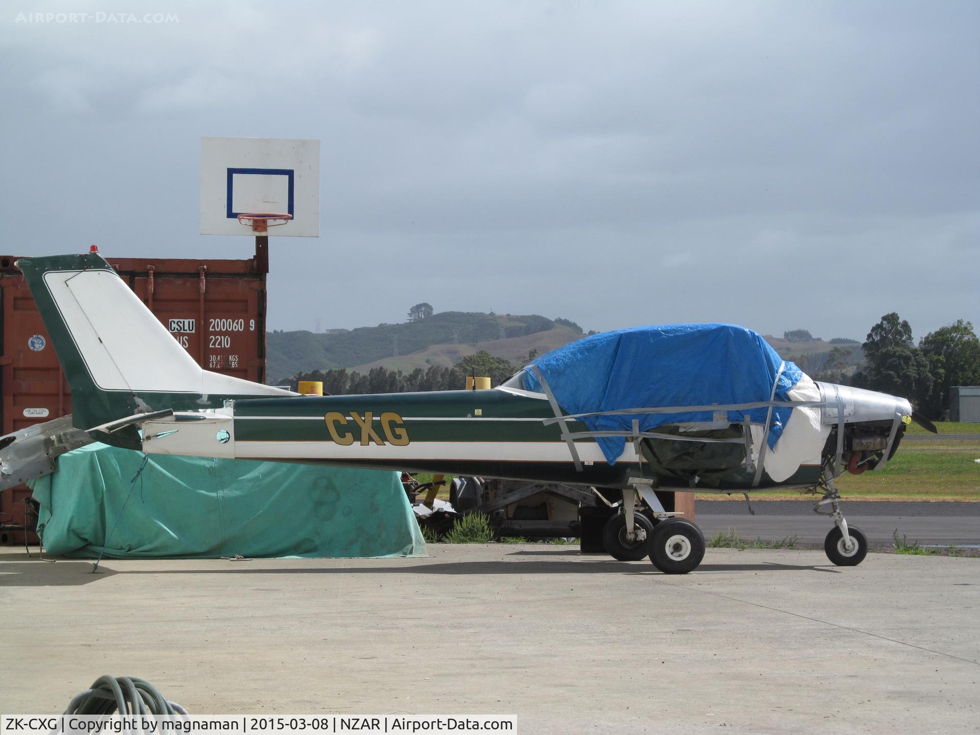 ZK-CXG, Cessna 150H C/N 15068411, may be on last legs or major rebuild?