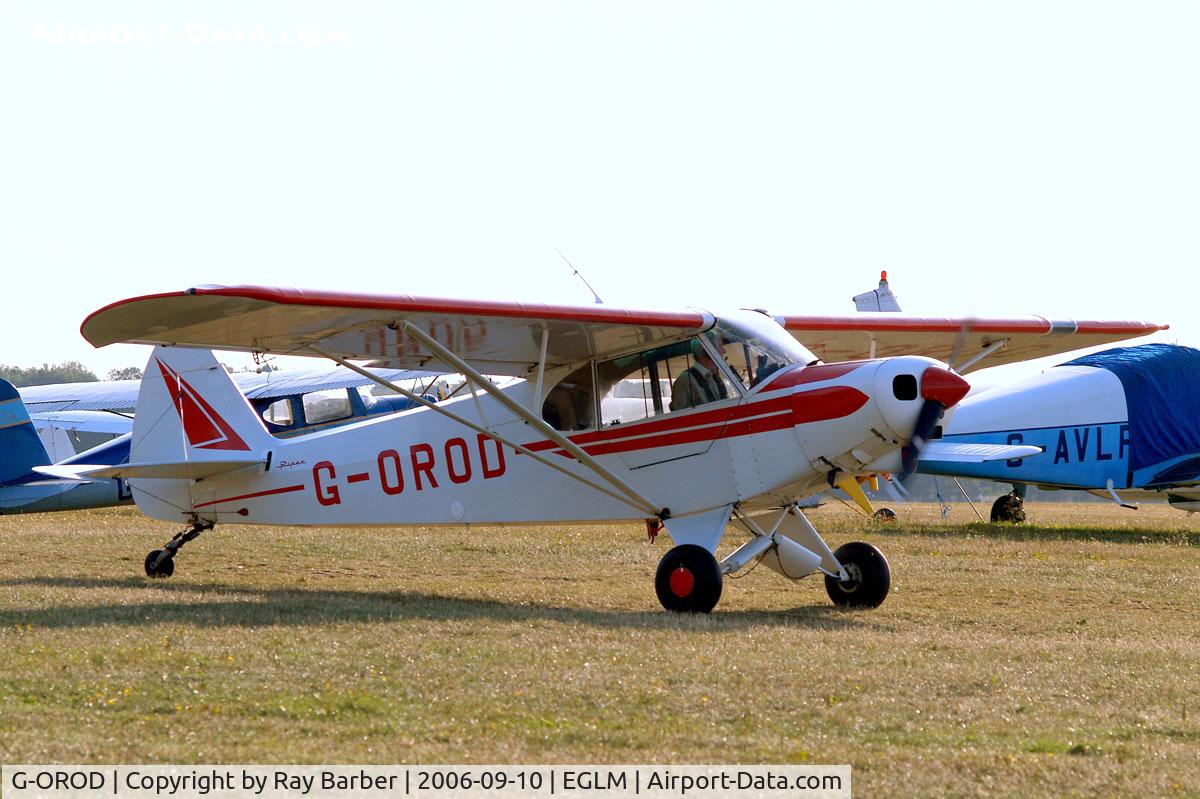 G-OROD, 1962 Piper PA-18-150 Super Cub C/N 18-7856, Piper PA-18-150 Super Cub [18-7856] White Waltham~G 10/09/2006