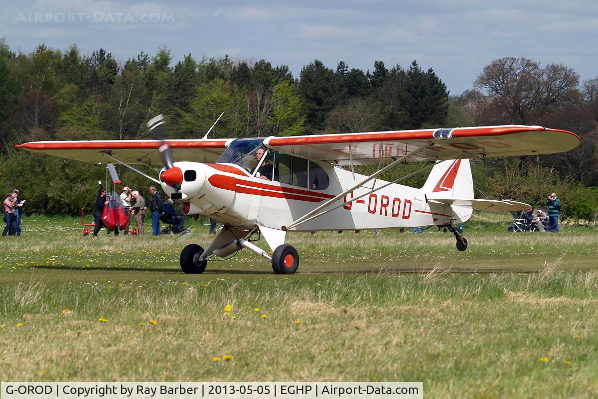 G-OROD, 1962 Piper PA-18-150 Super Cub C/N 18-7856, Piper PA-18-150 Super Cub [18-7856] Popham~G 05/05/2013