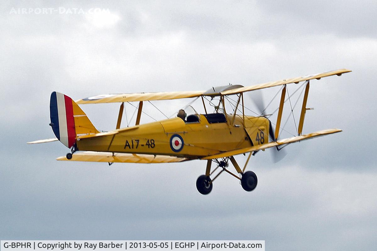 G-BPHR, 1940 De Havilland Australia DH-82A Tiger Moth C/N DHA45, De Havilland DH.82A Tiger Moth [DHA45] Popham~G 05/05/2013