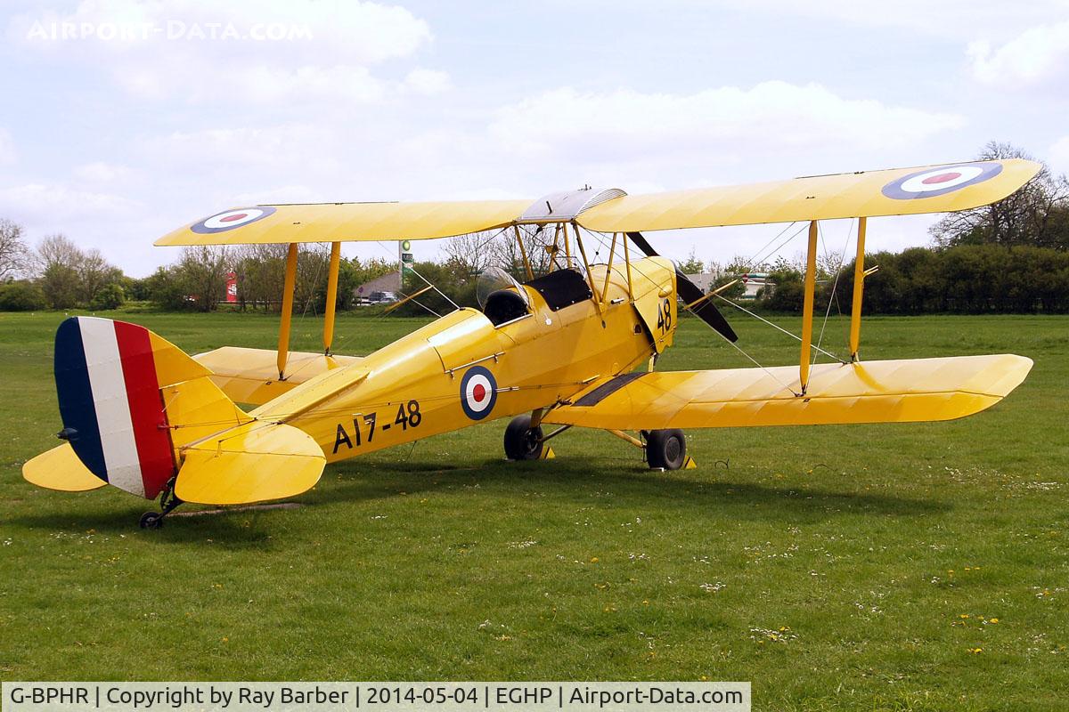 G-BPHR, 1940 De Havilland Australia DH-82A Tiger Moth C/N DHA45, De Havilland DH.82A Tiger Moth [DHA45] Popham~G 04/05/2014