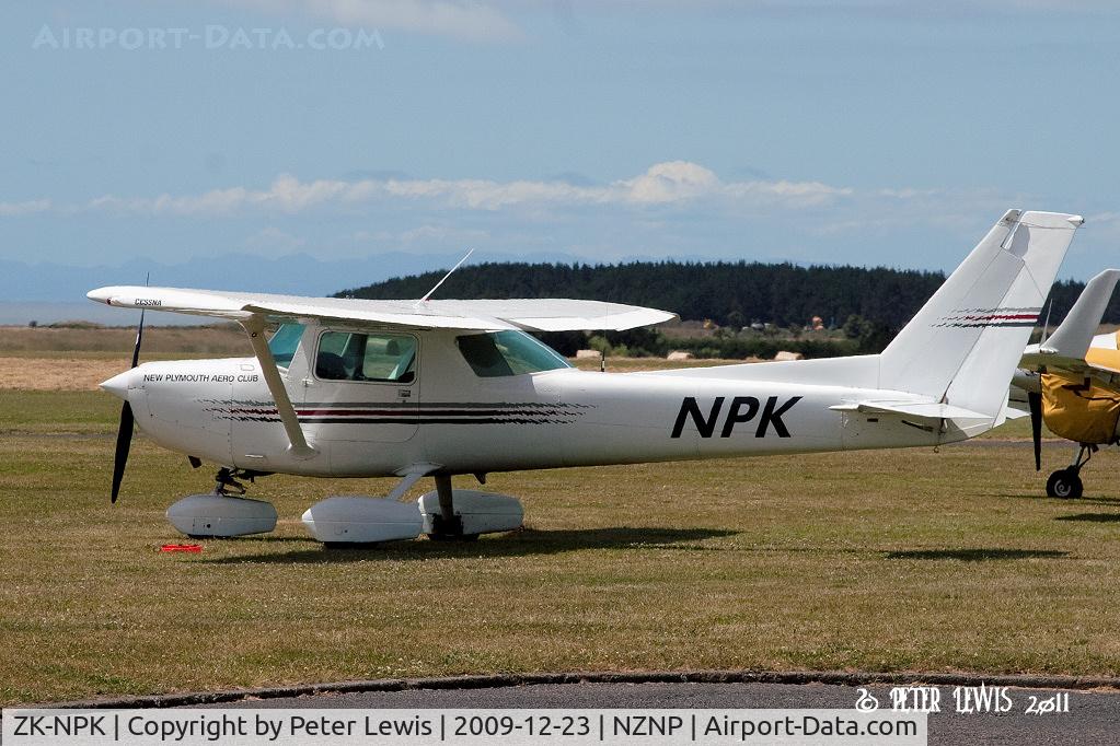 ZK-NPK, Cessna 152 C/N 15284361, New Plymouth AC