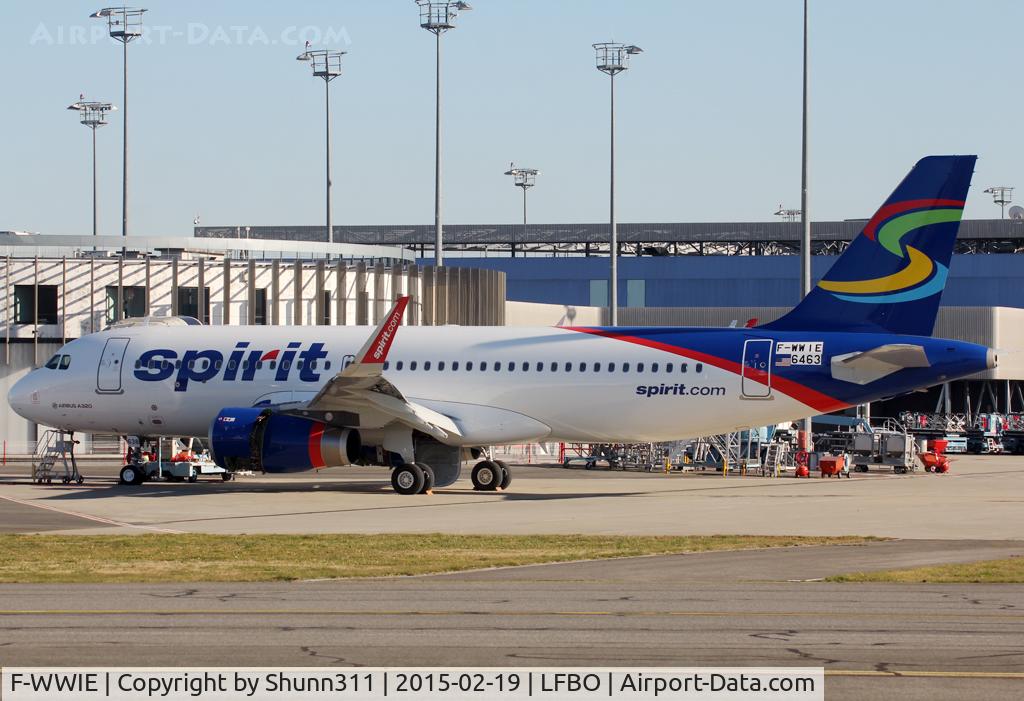 F-WWIE, 2015 Airbus A320-232 C/N 6463, C/n 6463 - To be N638NK