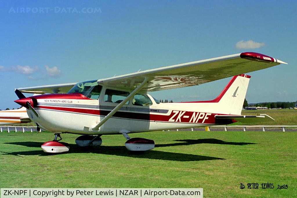 ZK-NPF, Cessna 172N C/N 17268293, New Plymouth AC  1995