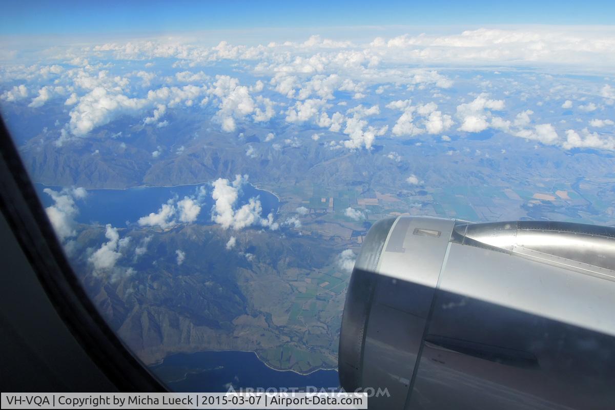 VH-VQA, 2009 Airbus A320-232 C/N 3783, ZQN-AKL