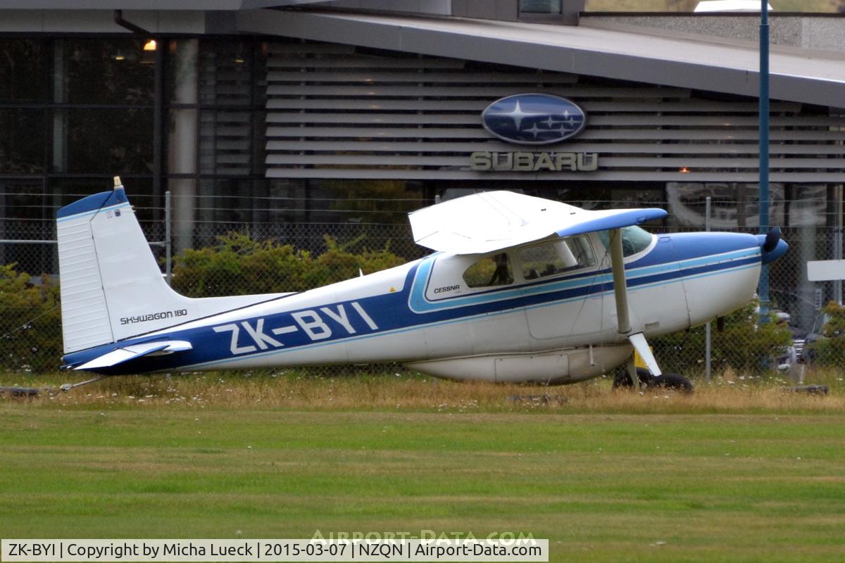 ZK-BYI, Cessna 180C C/N 50909, At Queenstown
