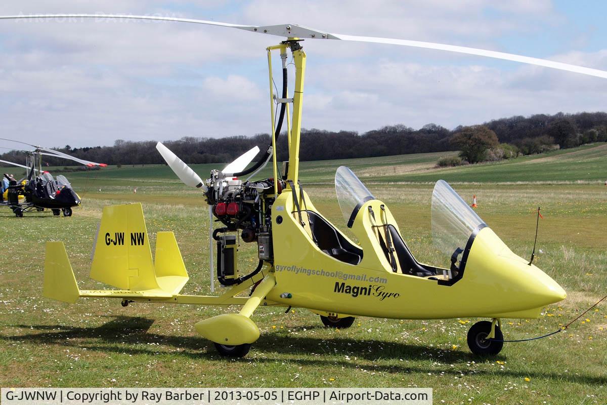 G-JWNW, 2010 Magni Gyro M-16C Tandem Trainer C/N 16-10-5644, Magni M-16C Tandem Trainer [16-10-5644] Popham~G 05/05/2013