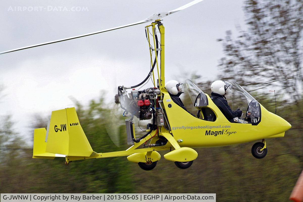 G-JWNW, 2010 Magni Gyro M-16C Tandem Trainer C/N 16-10-5644, Magni M-16C Tandem Trainer [16-10-5644] Popham~G 05/05/2013