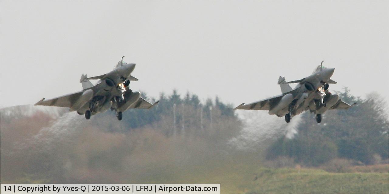14, Dassault Rafale M C/N 14, Dassault Rafale M, Take off rwy 26, Landivisiau Naval Air Base (LFRJ)