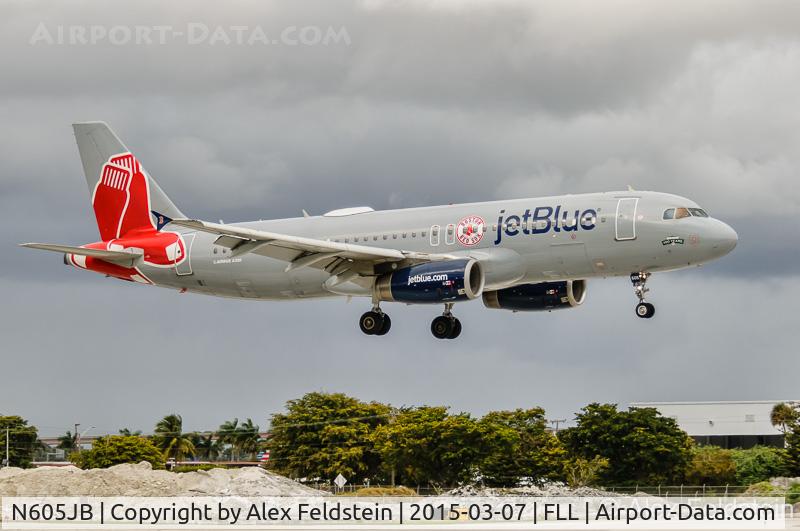 N605JB, 2005 Airbus A320-232 C/N 2368, Ft. Lauderdale