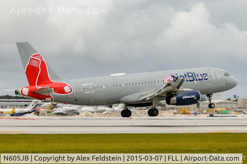 N605JB, 2005 Airbus A320-232 C/N 2368, Ft. Lauderdale