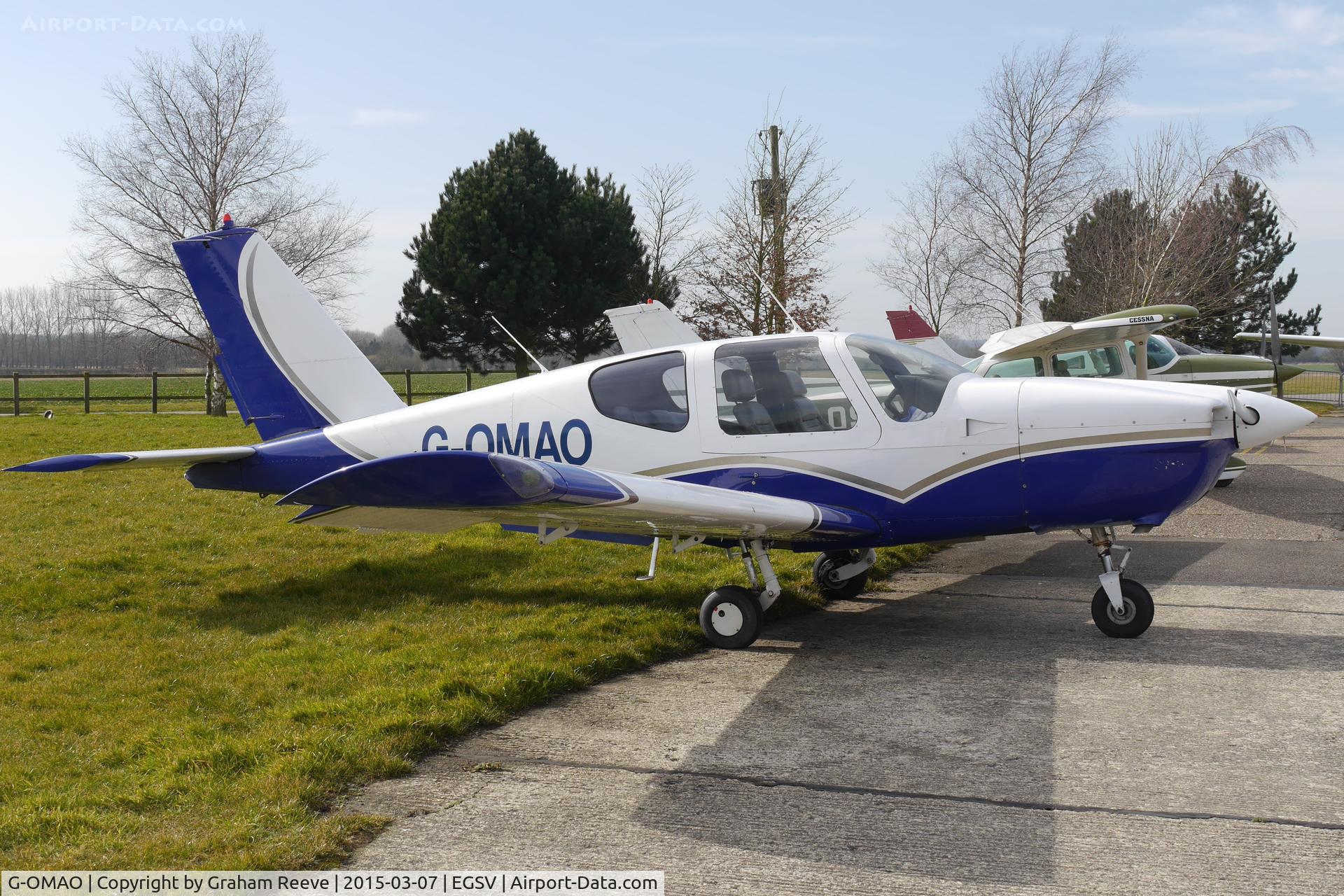 G-OMAO, 1983 Socata TB-20 Trinidad C/N 378, Parked at Old Buckenham.