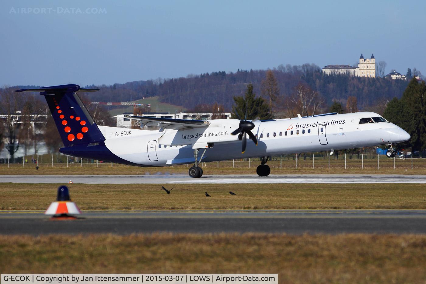 G-ECOK, 2008 Bombardier DHC-8-402Q Dash 8 C/N 4230, g-ecok