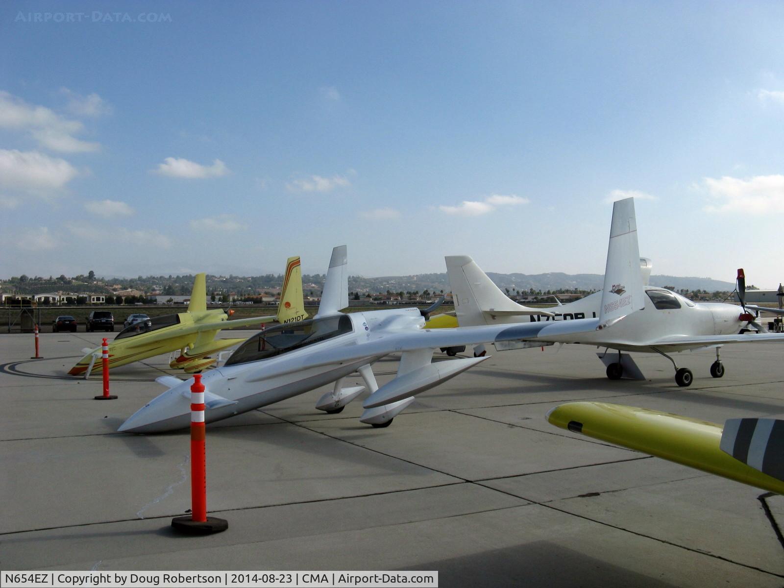 N654EZ, 2006 Rutan Long-EZ C/N 1741, 2006 VOLOVSEK Rutan LONG EZE canard, Lycoming IO-360-B1A 160 Hp