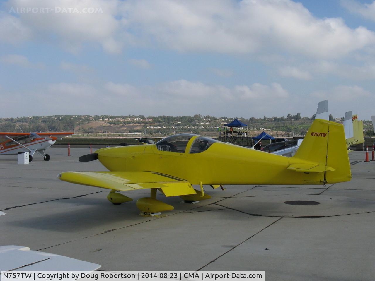 N757TW, 2002 Vans RV-6A C/N 23911, 2002 Kummer VAN's RV-6A, Lycoming O-360 188 Hp