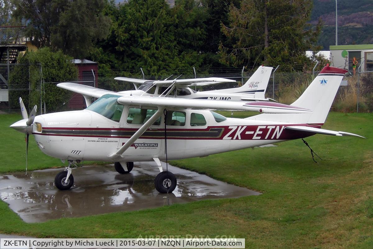 ZK-ETN, Cessna U206G Stationair C/N U20605866, At Queenstown