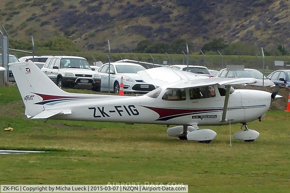 ZK-FIG, 2004 Cessna 172S C/N 172S9619, At Queenstown