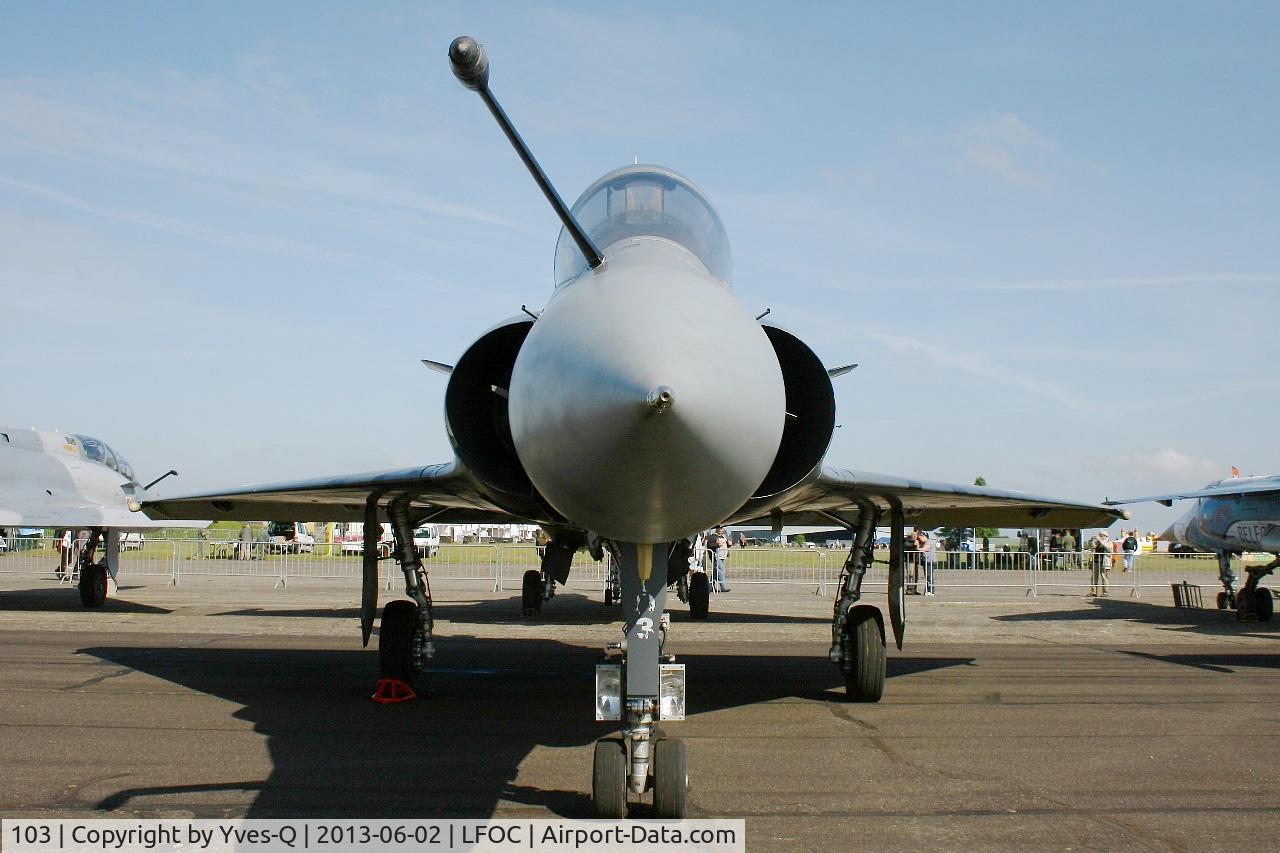 103, Dassault Mirage 2000C C/N 367, Dassault Mirage 2000C, Static display, Châteaudun Air Base 279 (LFOC) Open day 2013