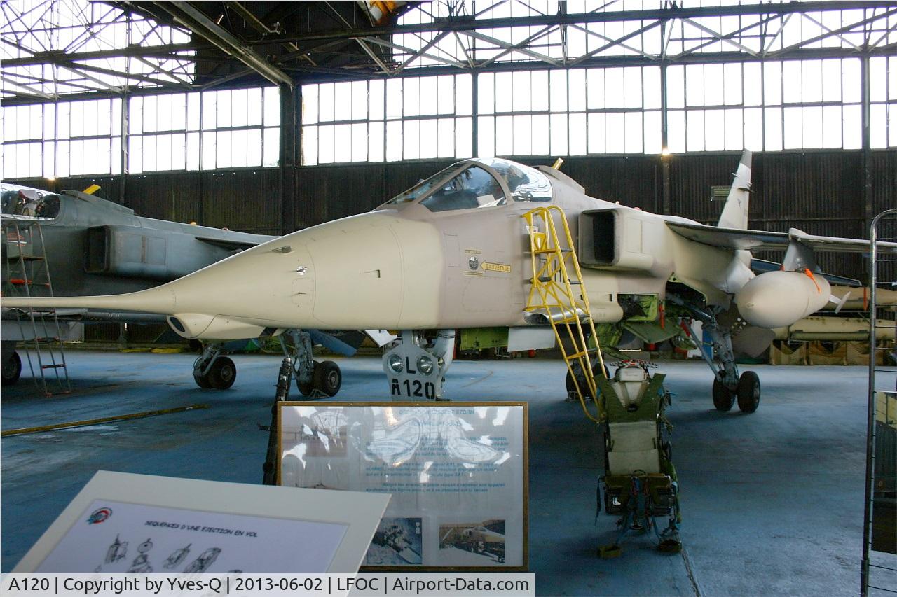 A120, Sepecat Jaguar A C/N A120, Sepecat Jaguar A, Canopée Museum Châteaudun Air Base 279 (LFOC)