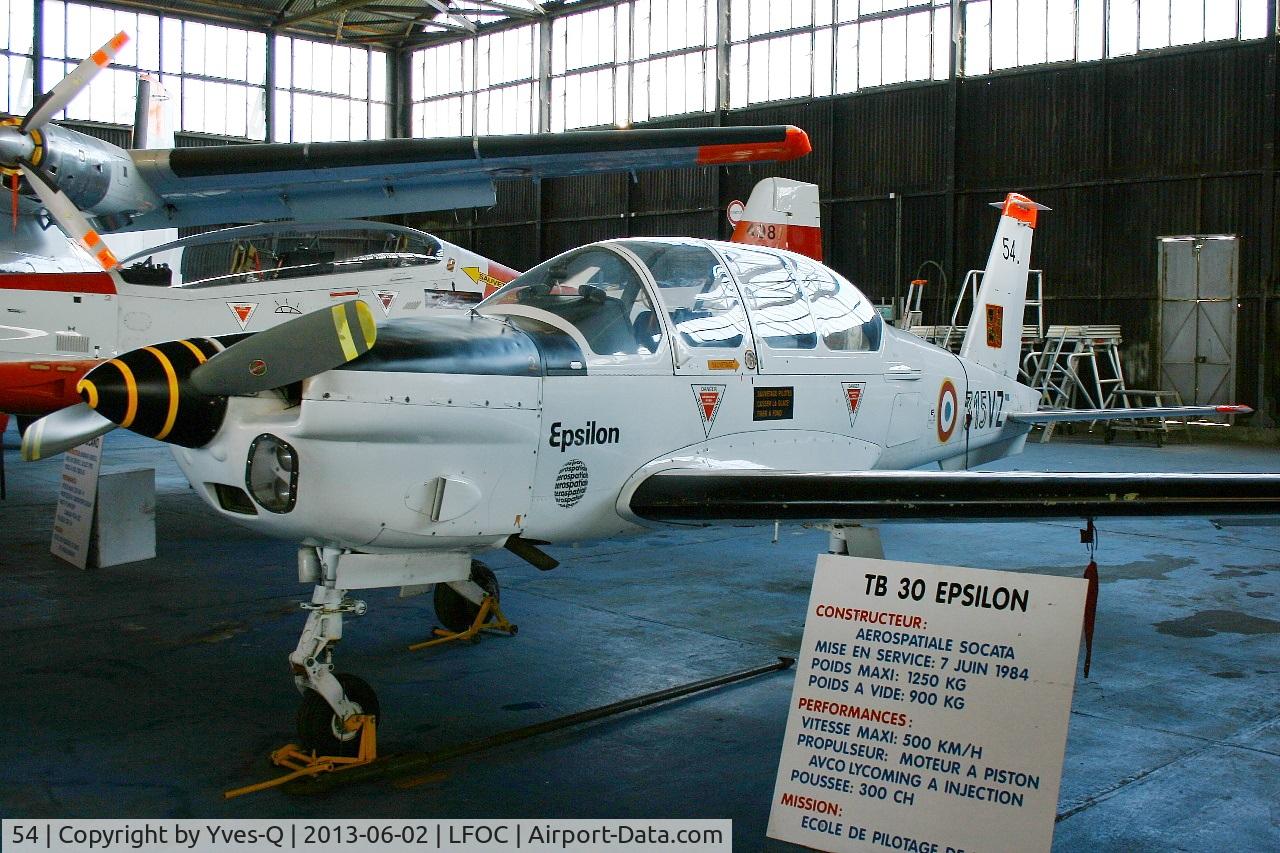 54, Socata TB-30 Epsilon C/N 54, Socata TB-30 Epsilon, Canopée Museum Châteaudun Air Base 279 (LFOC)