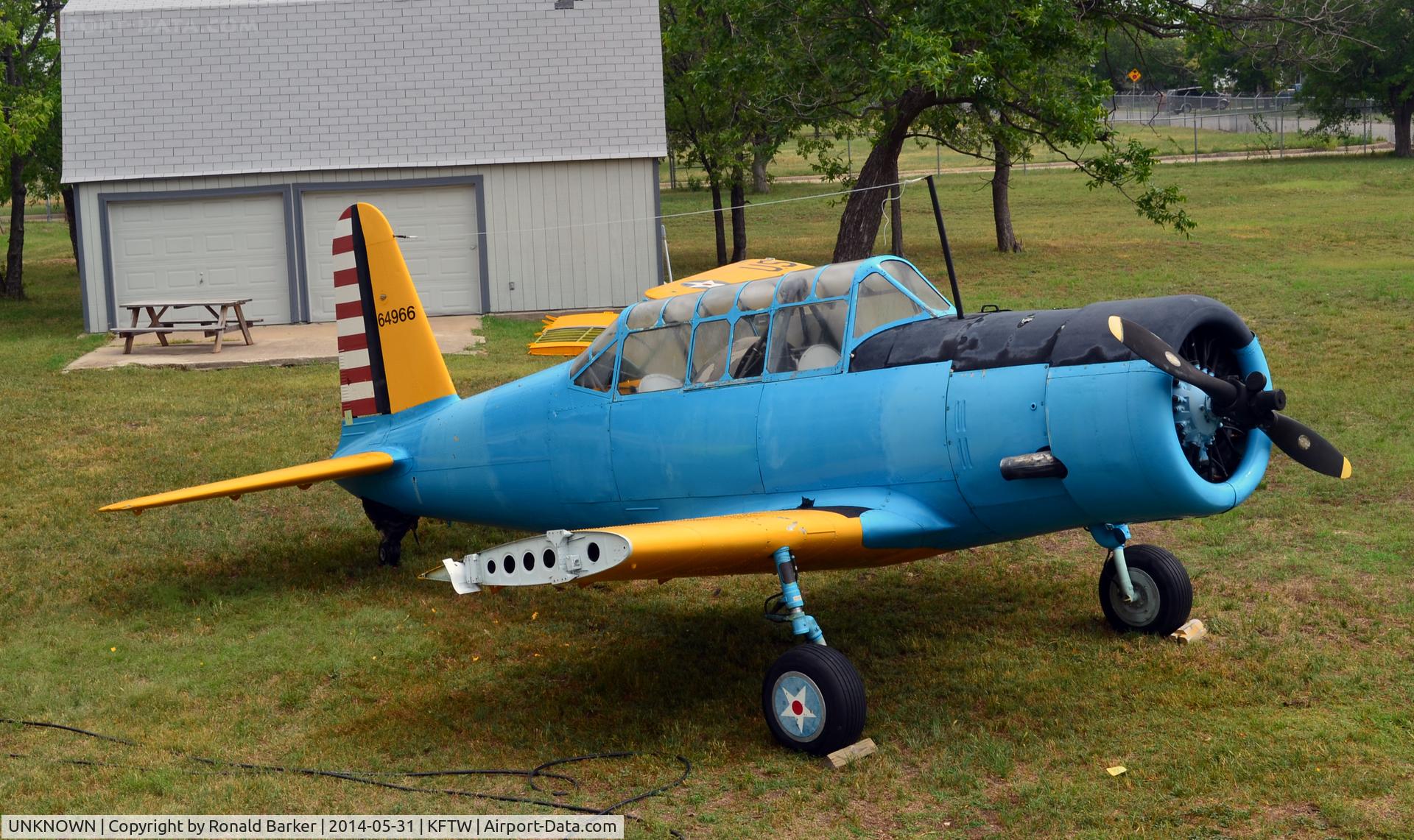 UNKNOWN, Miscellaneous Various C/N unknown, BT-13 at the Fort Worth Aviation Museum