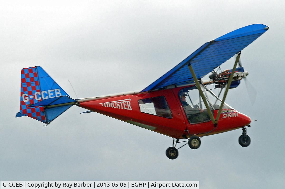 G-CCEB, 2003 Thruster T600N 450 C/N 0035-T600N-085, Thruster T600-N450 Sprint [0035-T600N-085] Popham~G 05/05/2013