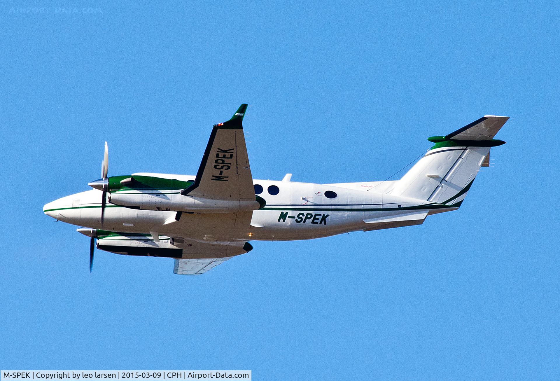 M-SPEK, 2013 Beech B300 (B350i) King Air King Air C/N FL-959, Copenhagen 9.3.15