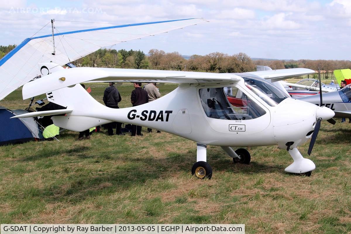 G-SDAT, 2007 Flight Design CTSW C/N 8312, Flight Design CT-SW [07-03-21] Popham~G 05/05/2013