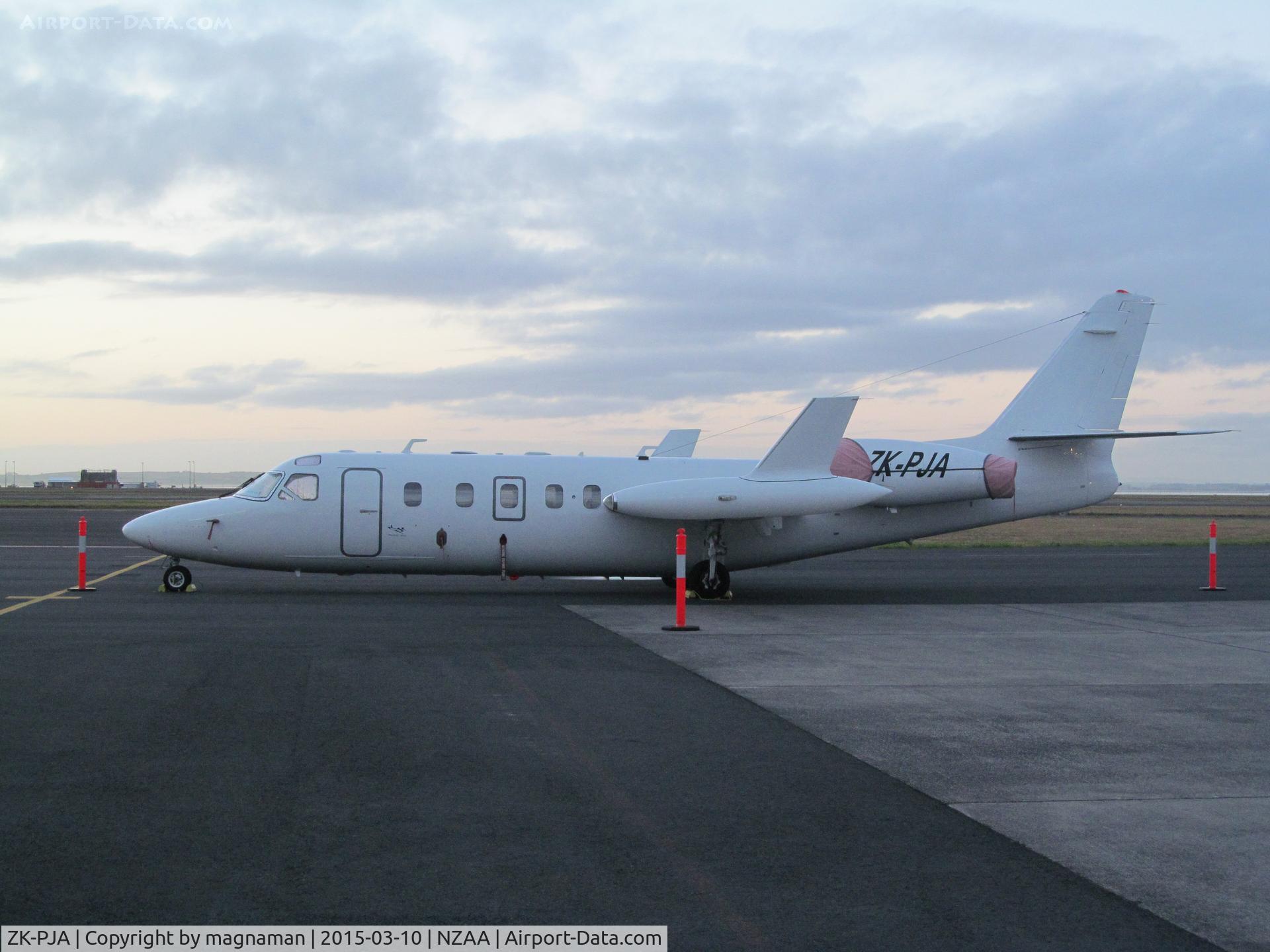 ZK-PJA, 1981 Israel Aircraft Industries IAI-1124A Westwind II C/N 339, must be about to fly