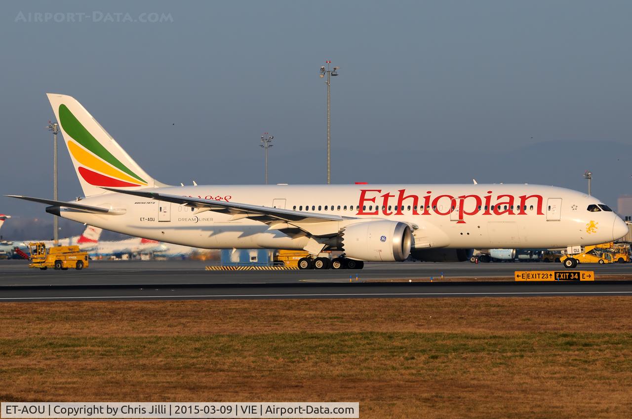 ET-AOU, 2014 Boeing 787-8 Dreamliner Dreamliner C/N 34749, Ethiopian Airlines