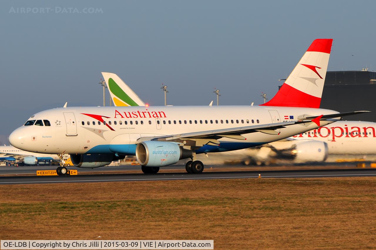 OE-LDB, 2004 Airbus A319-112 C/N 2174, Austrian Airlines