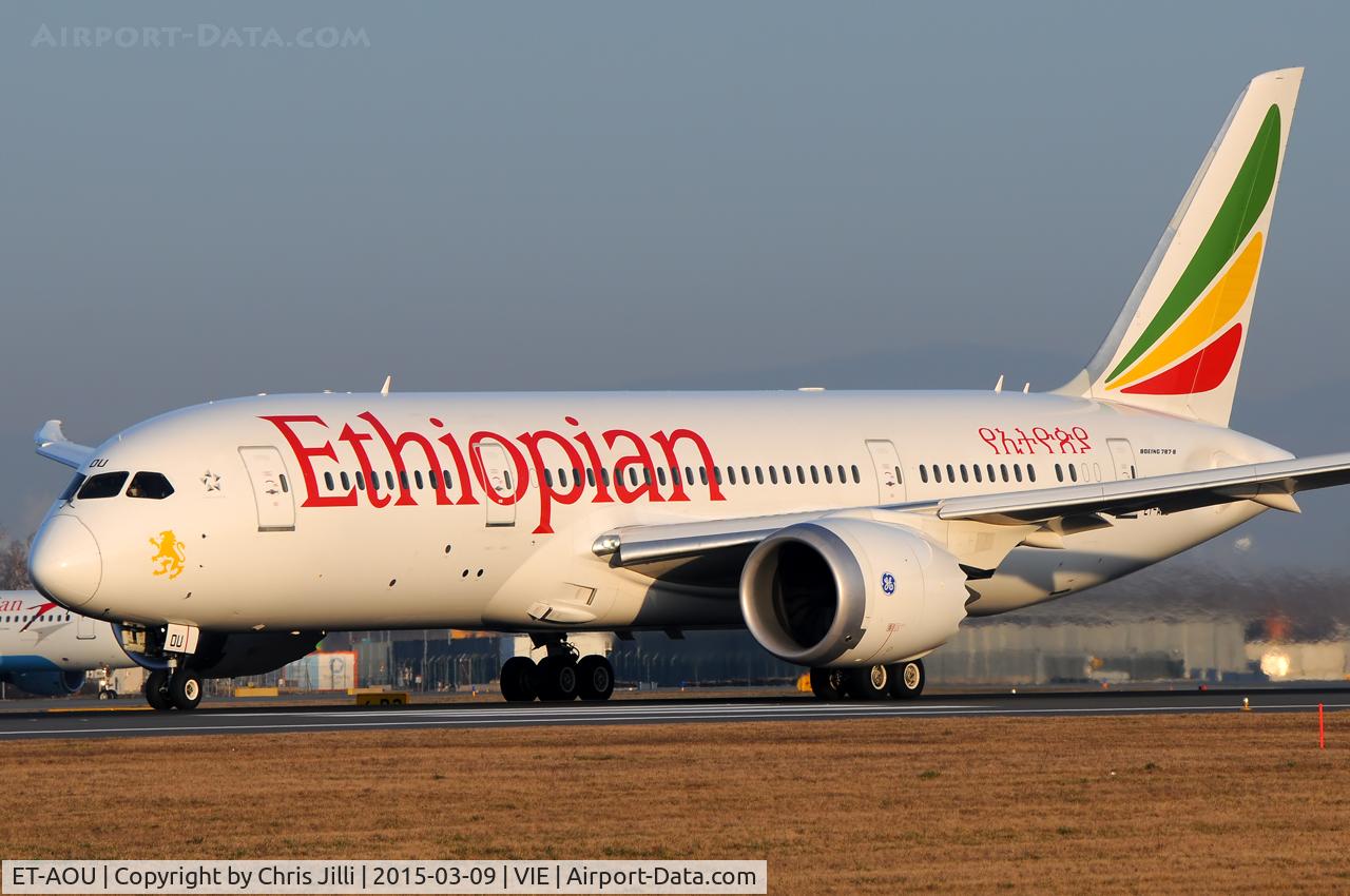 ET-AOU, 2014 Boeing 787-8 Dreamliner Dreamliner C/N 34749, Ethiopian Airlines