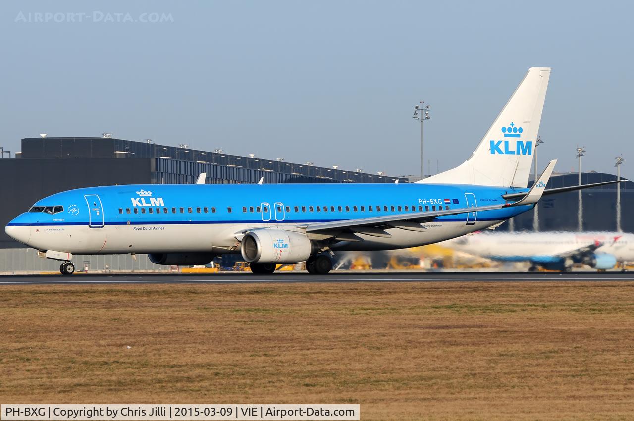 PH-BXG, 2000 Boeing 737-8K2 C/N 30357, KLM - Royal Dutch Airlines