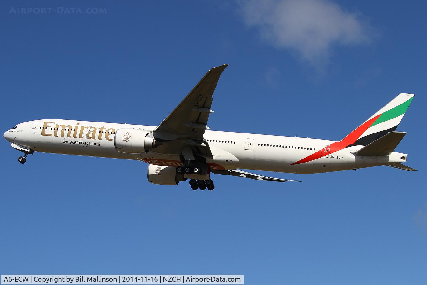 A6-ECW, 2009 Boeing 777-31H/ER C/N 38981, EK419 ... CHC>SYD>BKK>DBX