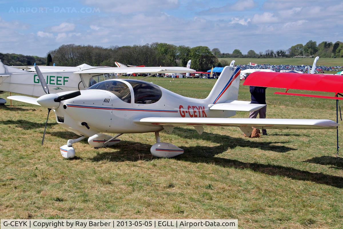 G-CEYK, 2008 Europa XS Tri-Gear C/N PFA 247-14476, Europa Avn Europa XS [PFA 247-14476] Popham~G 05/05/2013