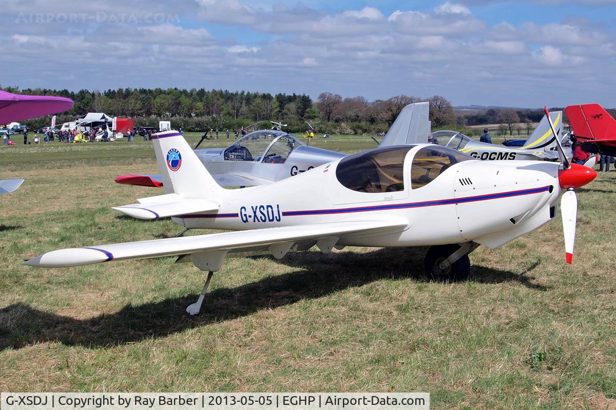 G-XSDJ, 2002 Europa XS Monowheel C/N PFA 247-13378, Europa Avn Europa [PFA 247-13378] Popham~G 05/05/2013