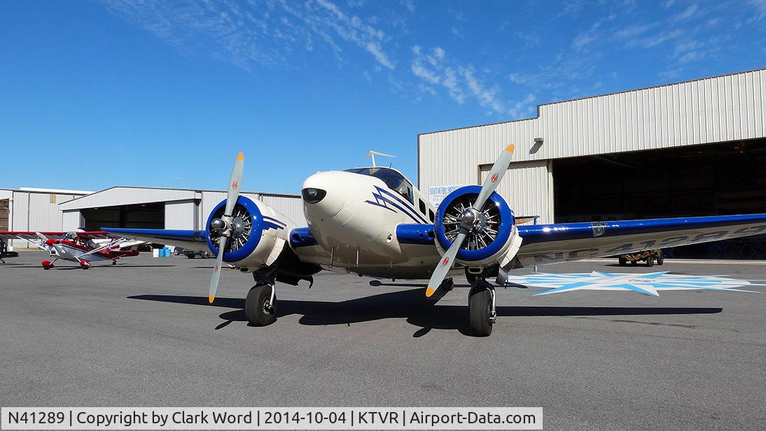 N41289, 1948 Beech D18S C/N A-475, The Best Little Airshow In The World
