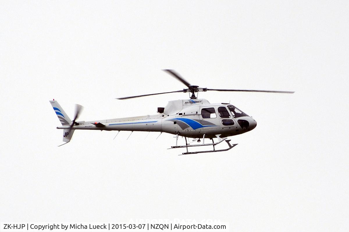ZK-HJP, Aerospatiale AS-350BA Ecureuil C/N 2322, At Queenstown