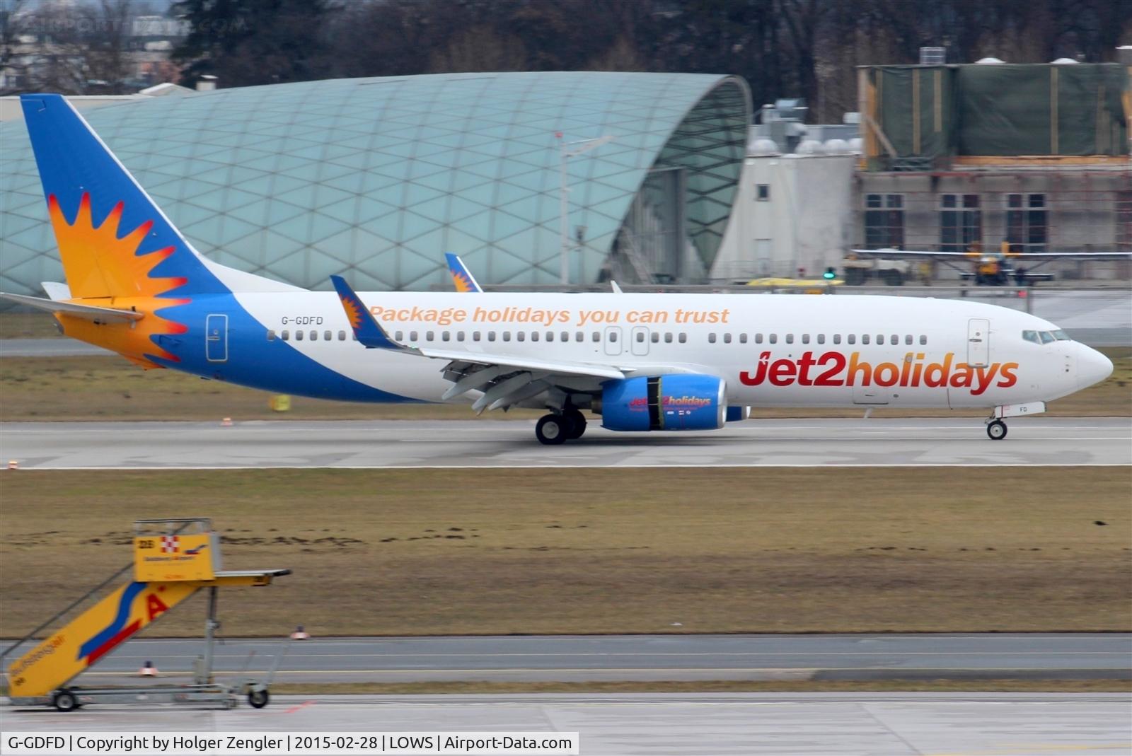 G-GDFD, 1997 Boeing 737-8K5 C/N 27982, Arrival from Belfast on taxi to parking position.....