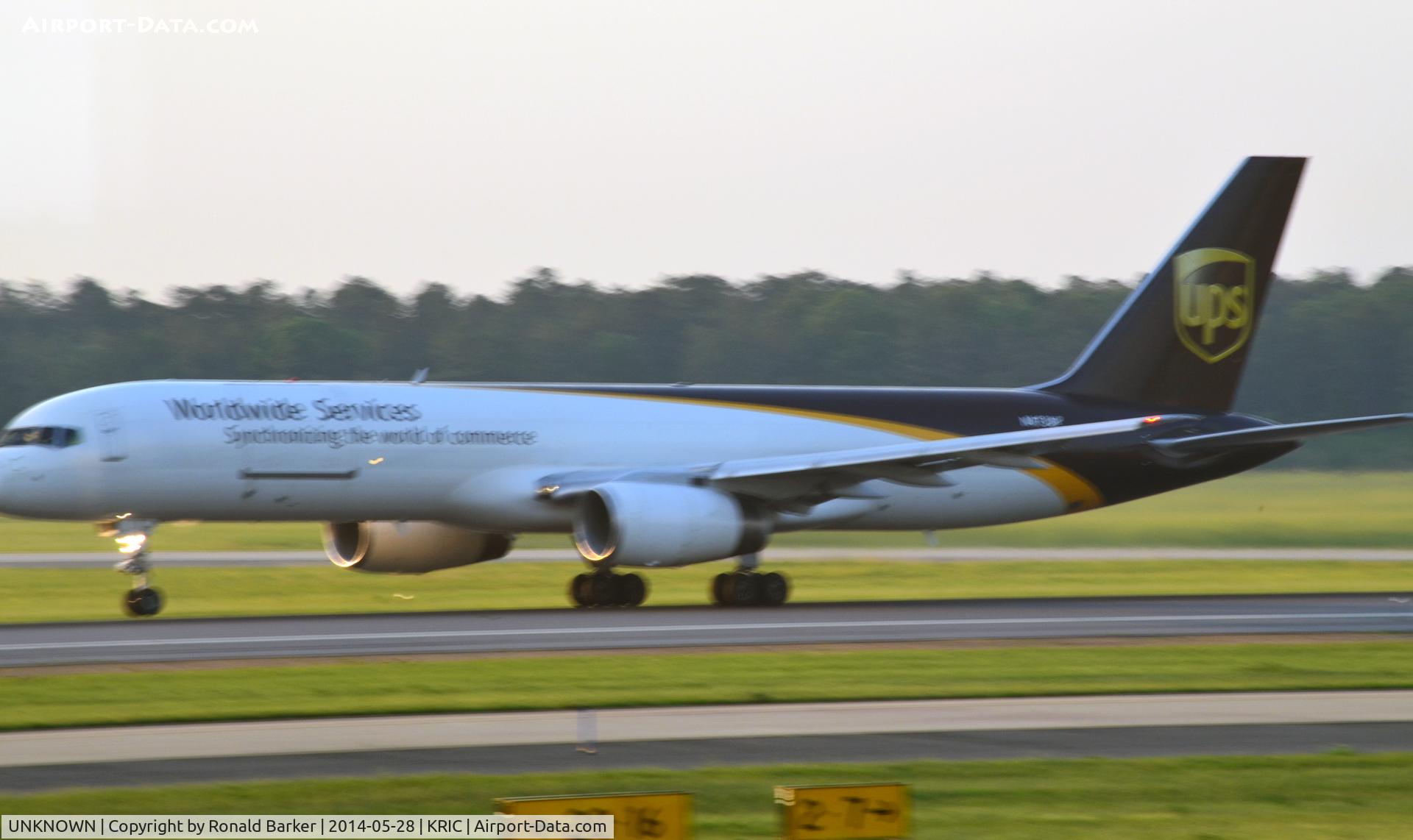 UNKNOWN, Airliners Various C/N Unknown, Departing UPS freighter