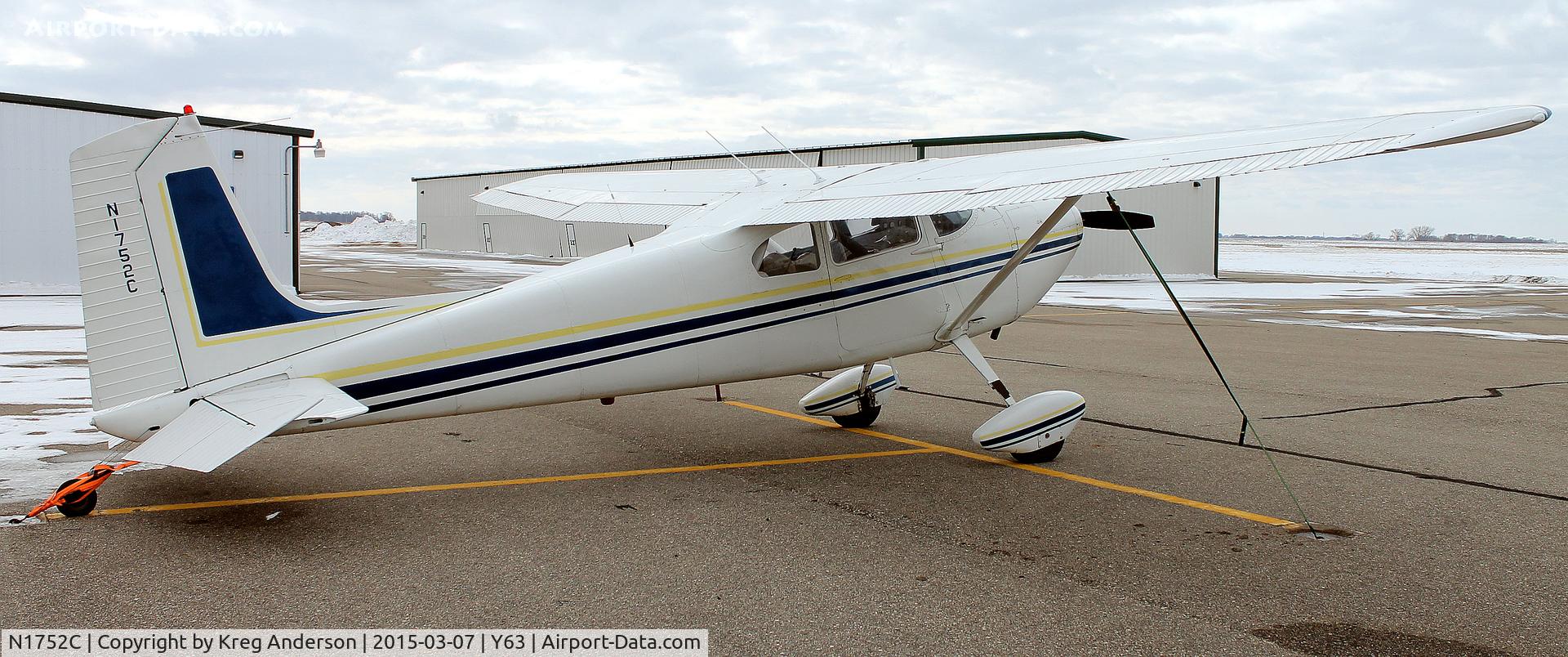 N1752C, 1953 Cessna 180 C/N 30452, 2015 Elbow Lake Ski-Plane Fly-in and Cribbage Tournament