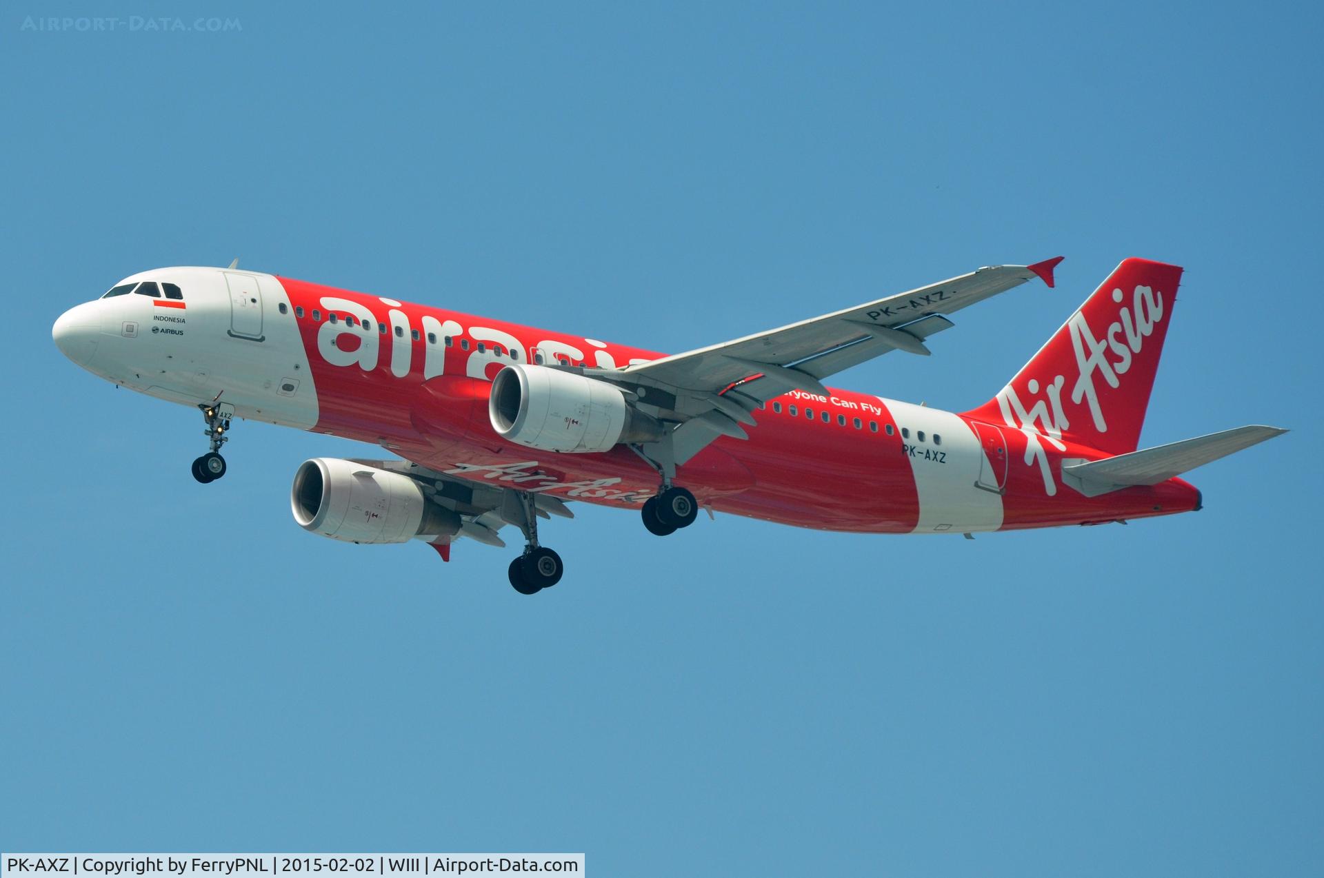 PK-AXZ, 2012 Airbus A320-216 C/N 5420, AirAsia A320