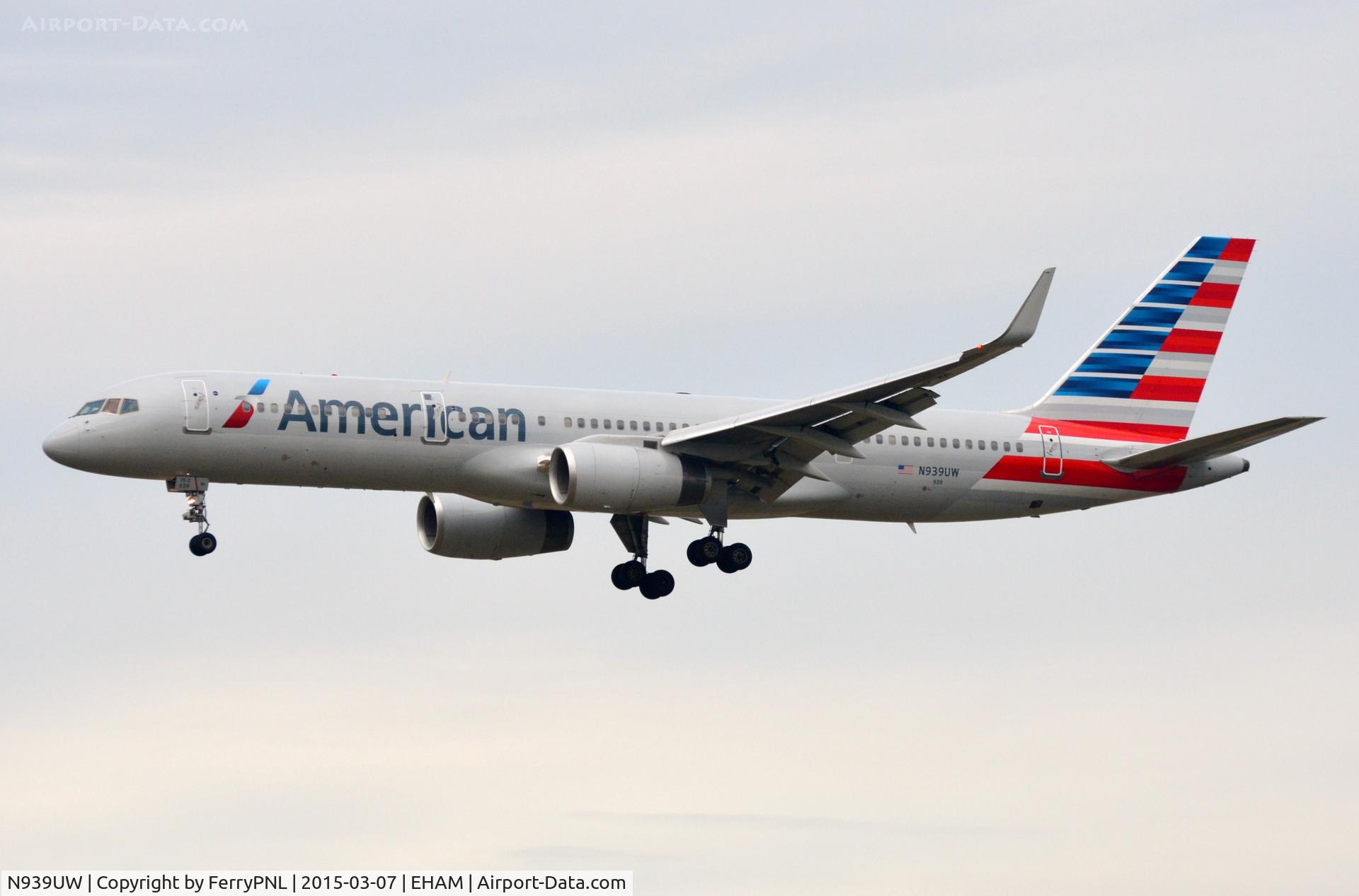 N939UW, 1994 Boeing 757-2B7 C/N 27303, This USAir B752 is now repainted in AA colors.