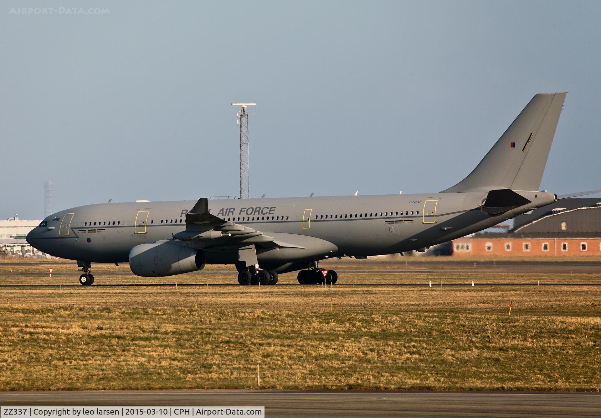 ZZ337, 2012 Airbus KC3 Voyager (A330-243MRTT) C/N 1390, Copenhagen Kastrup10.3.15