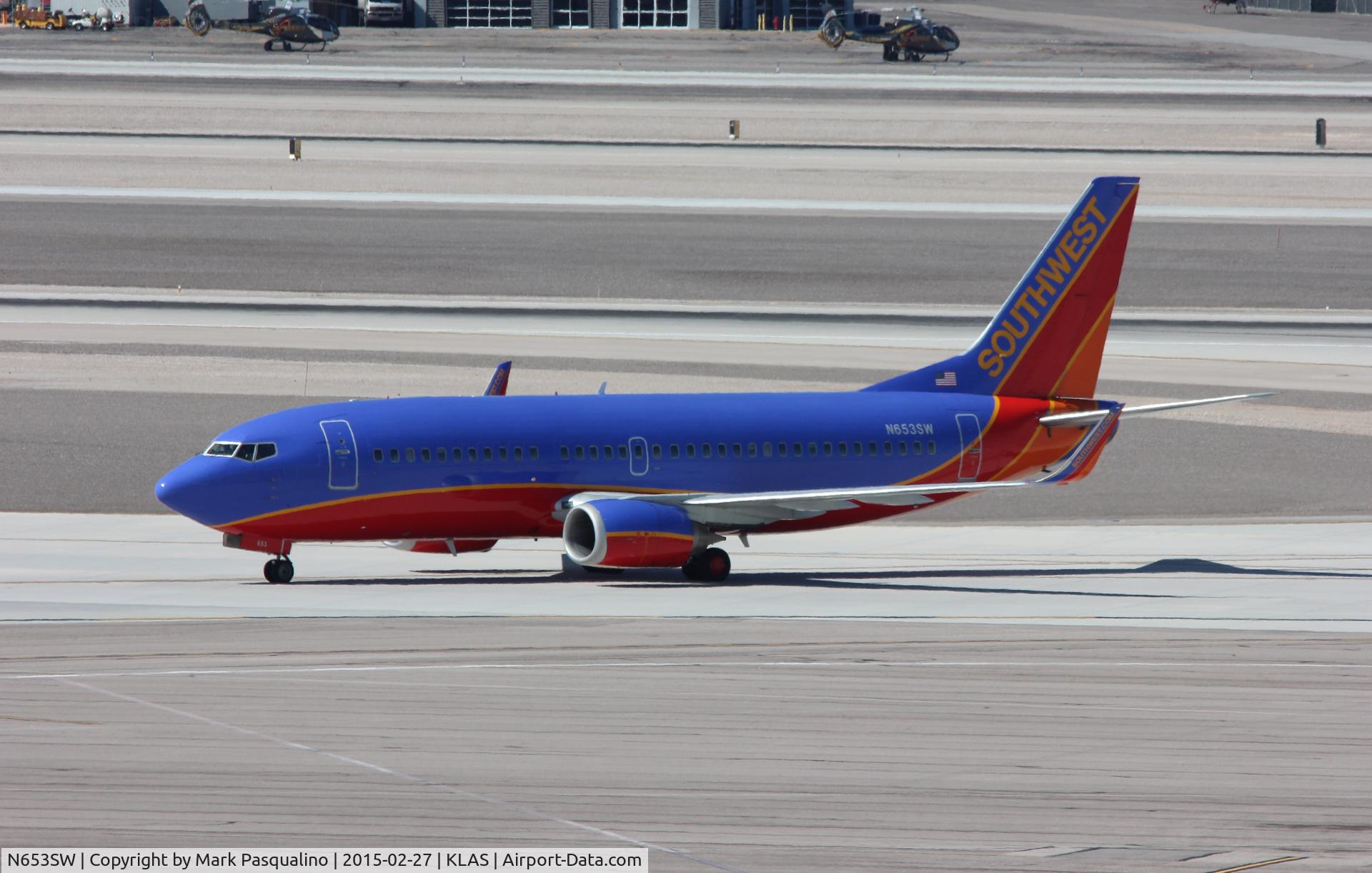 N653SW, 1997 Boeing 737-3H4 C/N 28398, Boeing 737-300
