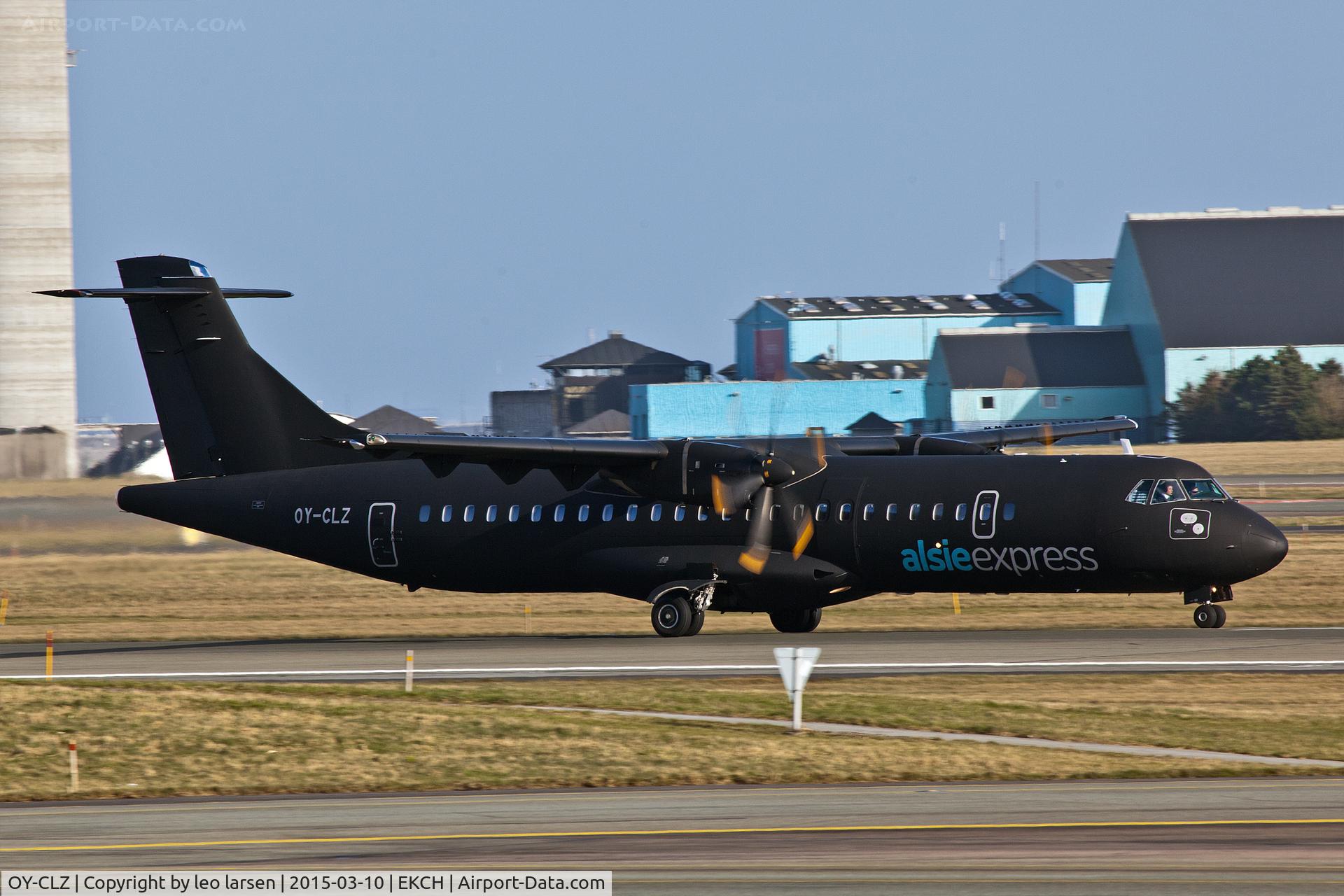 OY-CLZ, 2008 ATR 72-212A C/N 818, Copenhagen Kastrup 10.3.15