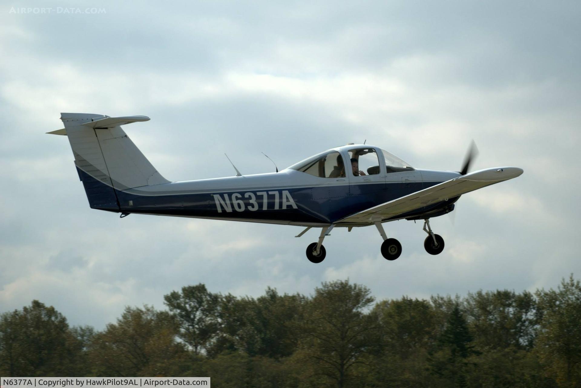 N6377A, 1978 Piper PA-38-112 Tomahawk C/N 38-78A0401, Now registered at N419AL
