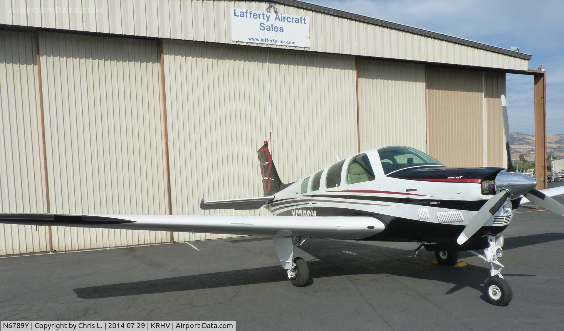 N6789Y, 1986 Beech B36TC Bonanza C/N EA-453, A Beechcraft Bonanza in the stunning 